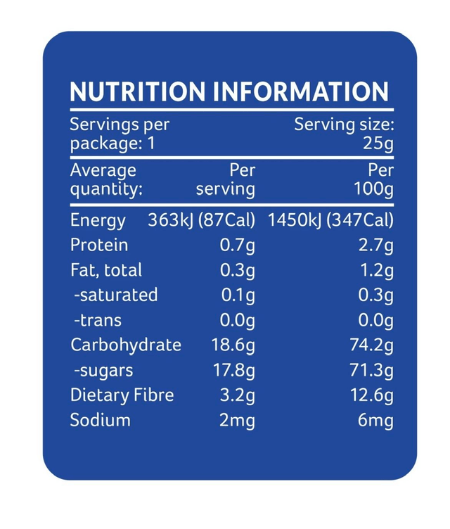 #3101 Freeze Dried Blueberries - 20g