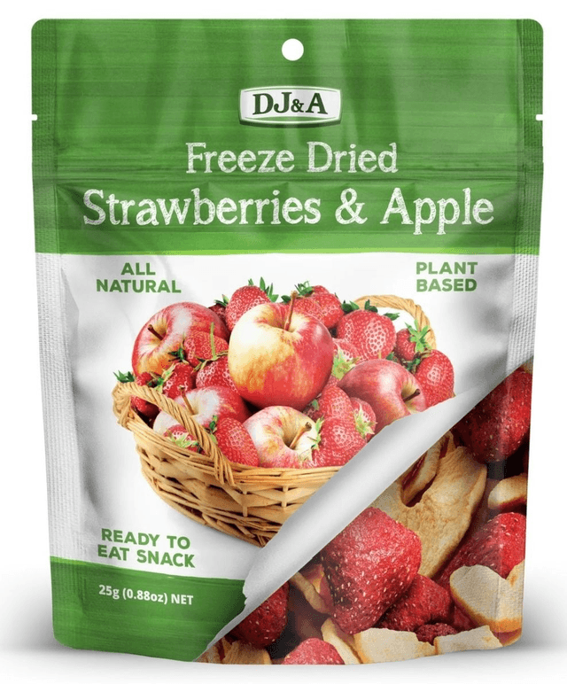 #3104 Freeze Dried Strawberries &amp; Apple - 30g