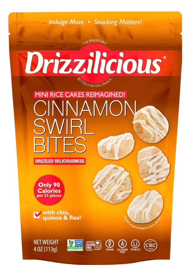 #3200 Drizzilious Cinnamon Swirl Bites - 113g